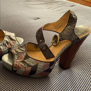 Frye Emily Ankle Strap Shoes